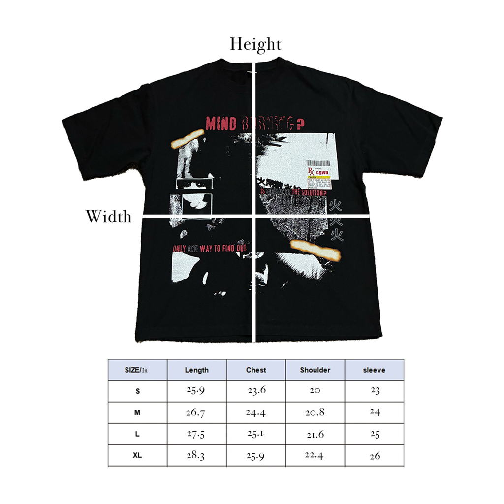 Mind Burn tee